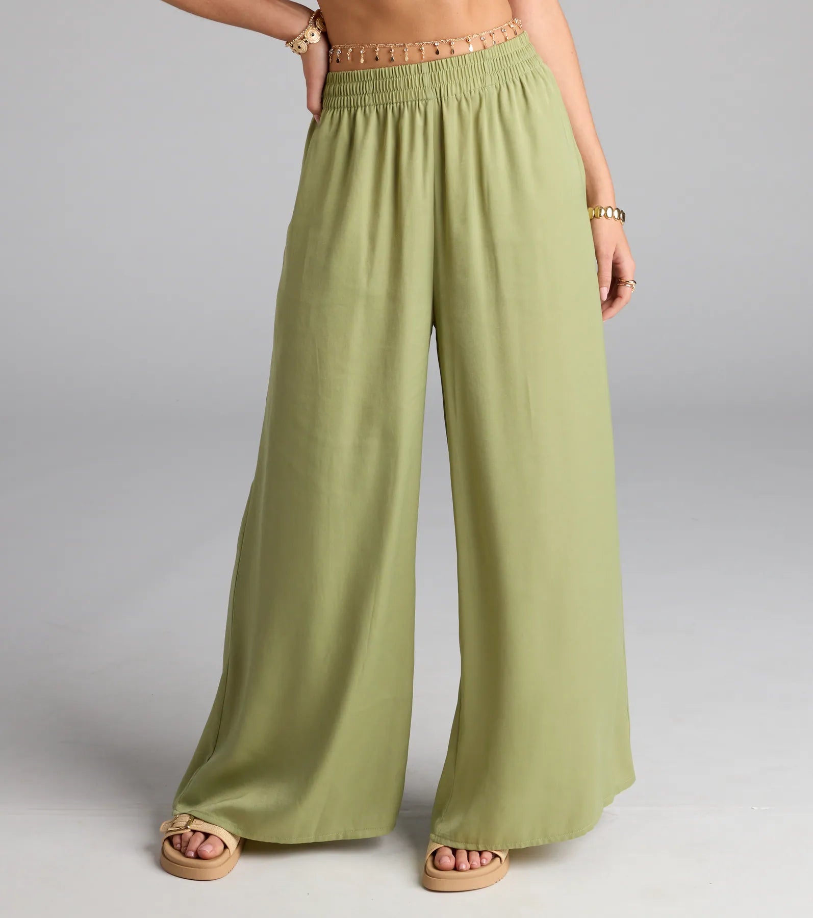 Laidback Luxe Wide-Leg Palazzo Pants