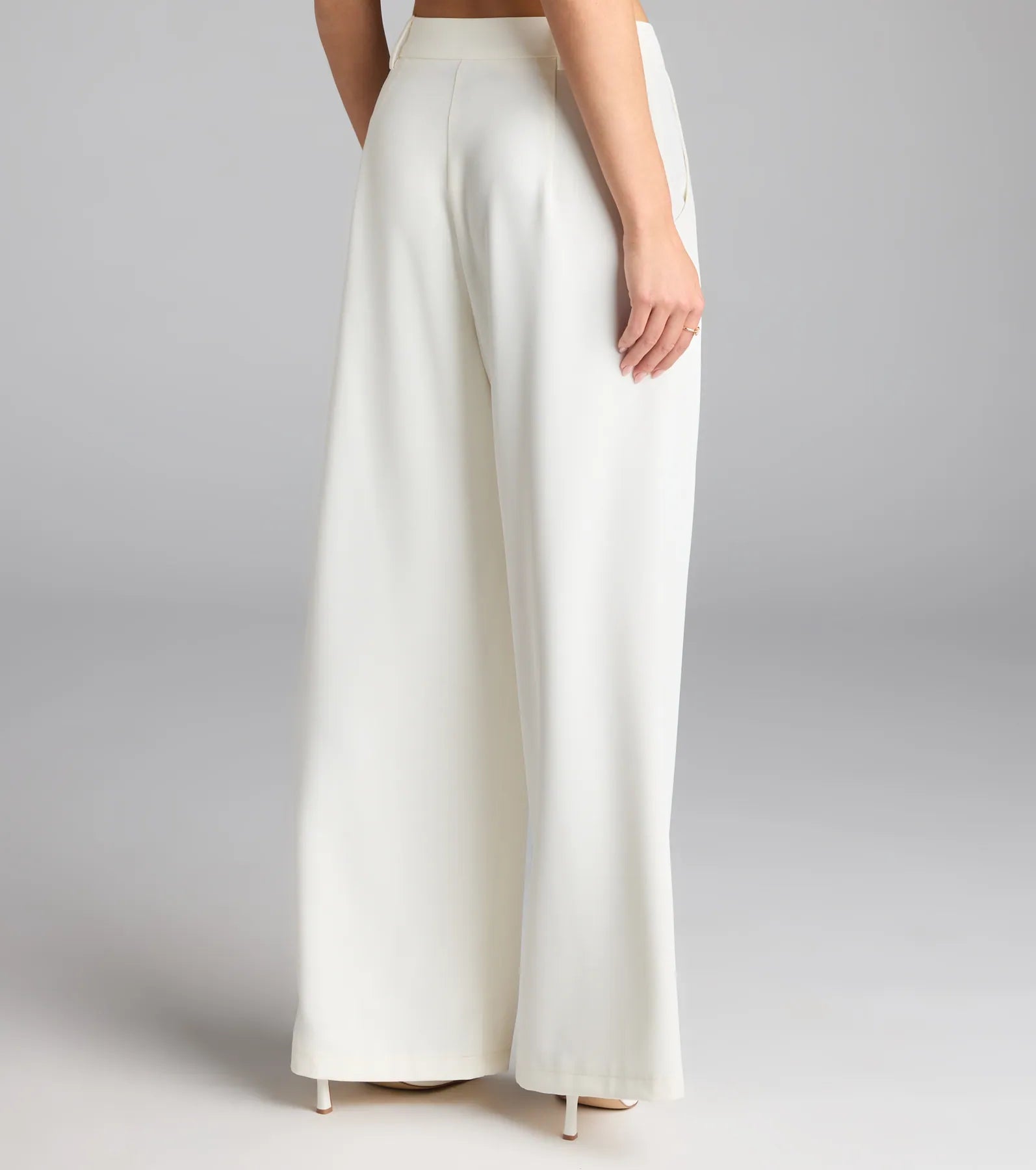 Power Moves High-Rise Trouser Pants