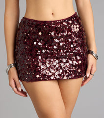 Starlit Shimmer Mini Skort