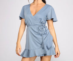 Flirty Vibes Ruffle Detail Romper