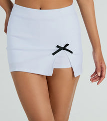 Ultra Cute Icon High-Rise Side Bow Mini Skort