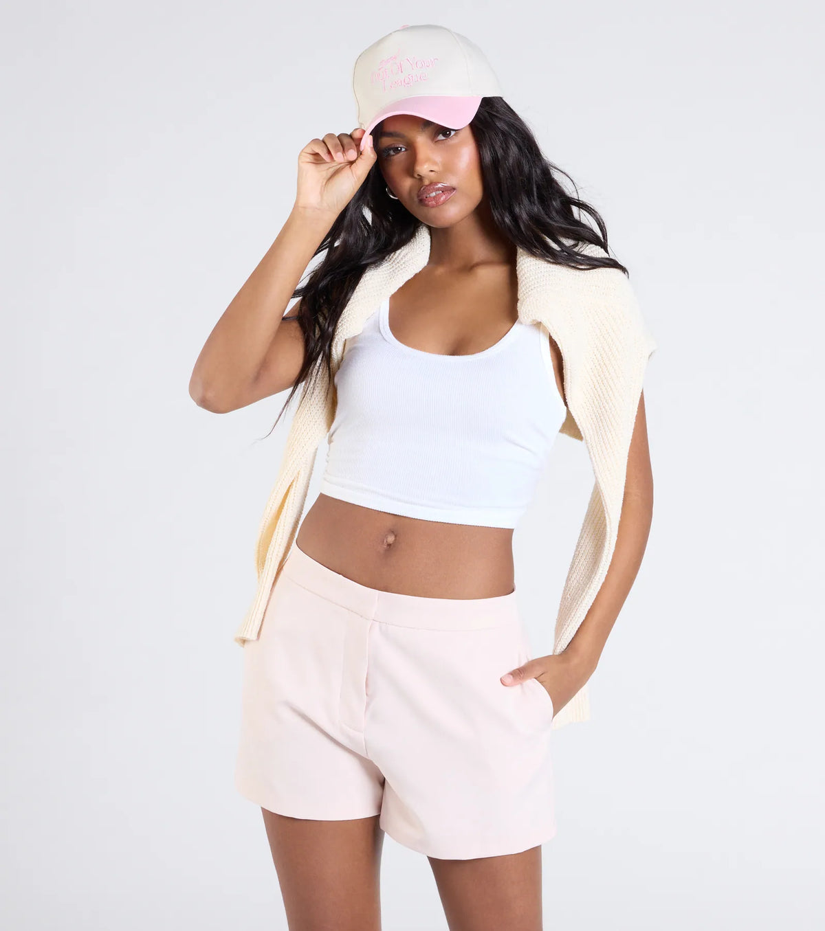 Case In Point High-Rise Trouser Shorts