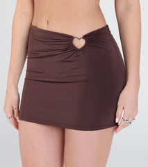 Cutie At Heart Cutout Mini Skirt