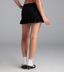 Good Days Ruffle Mini Skirt