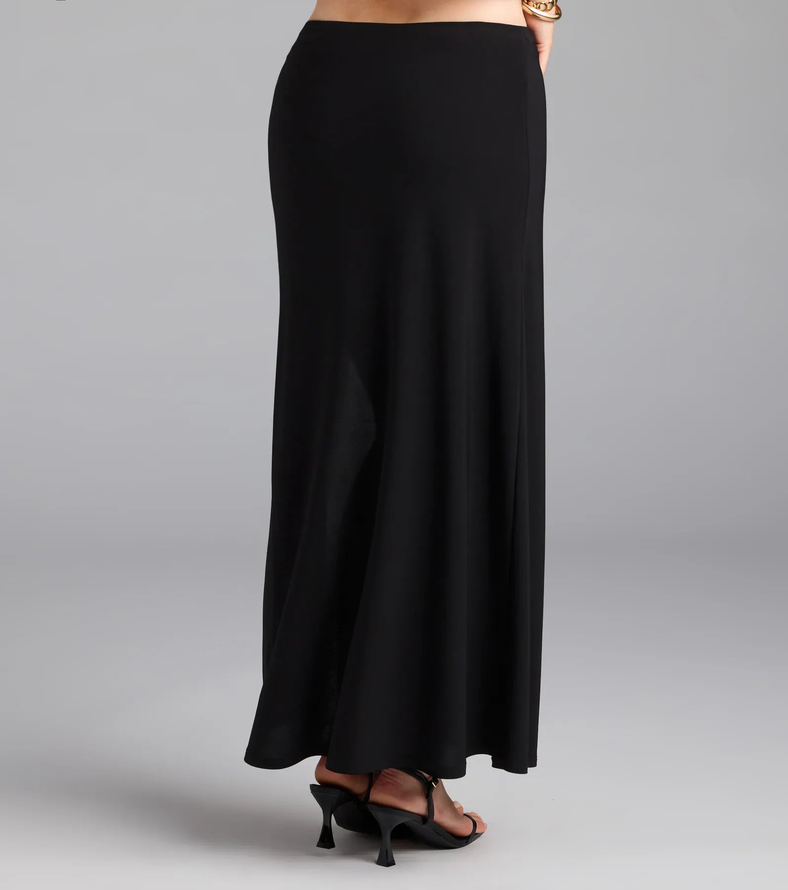Sun-Kissed Aesthetic Starfish High Slit Maxi Skirt