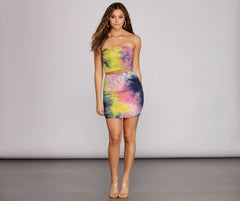 Groove With It Mini Skirt