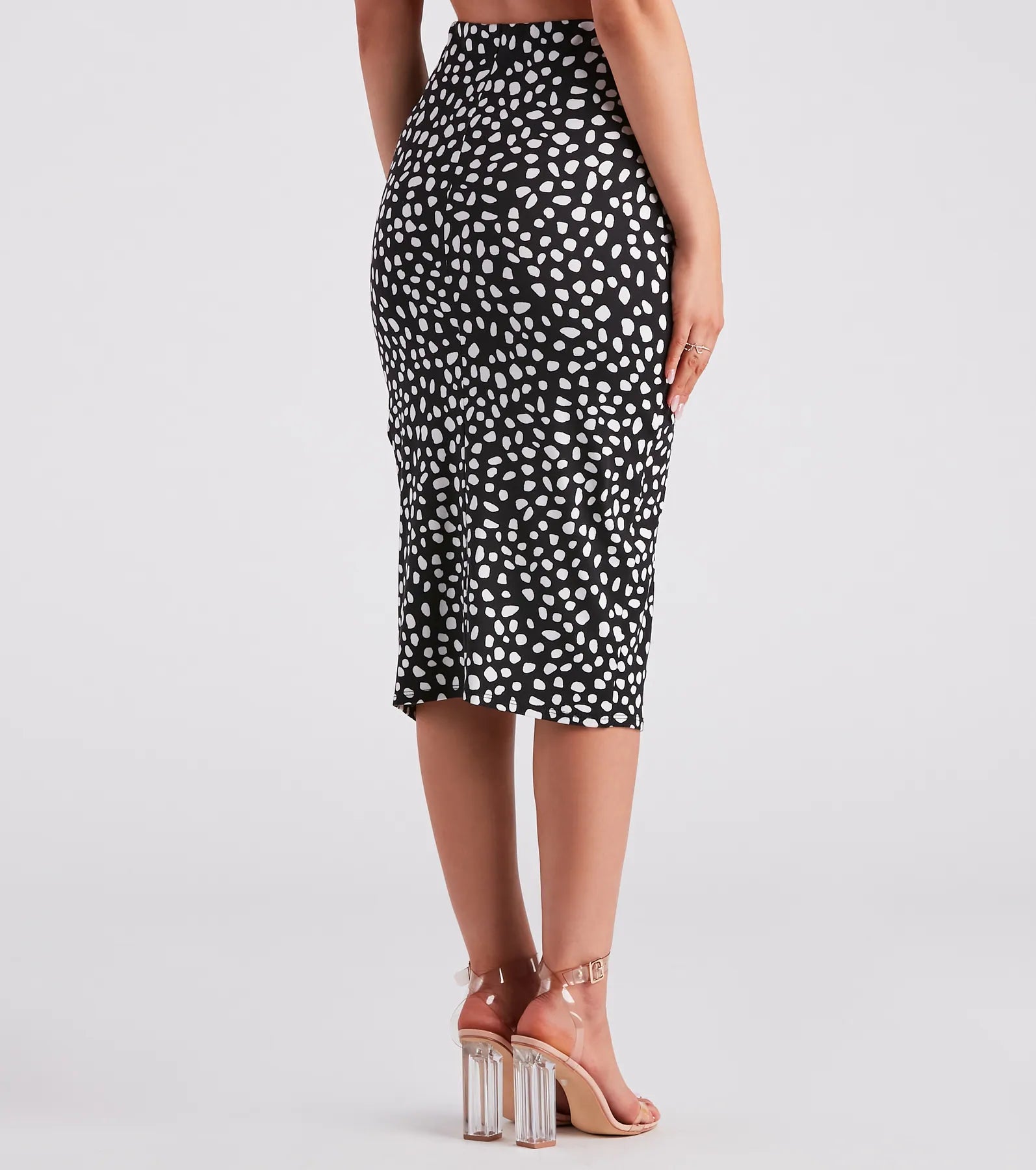 Fiercely Chic Leopard Midi Skirt