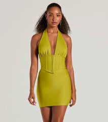 Sculpted Sultry Bandage Mini Skirt