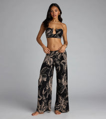 Golden Hour Wide Leg Pants Energy