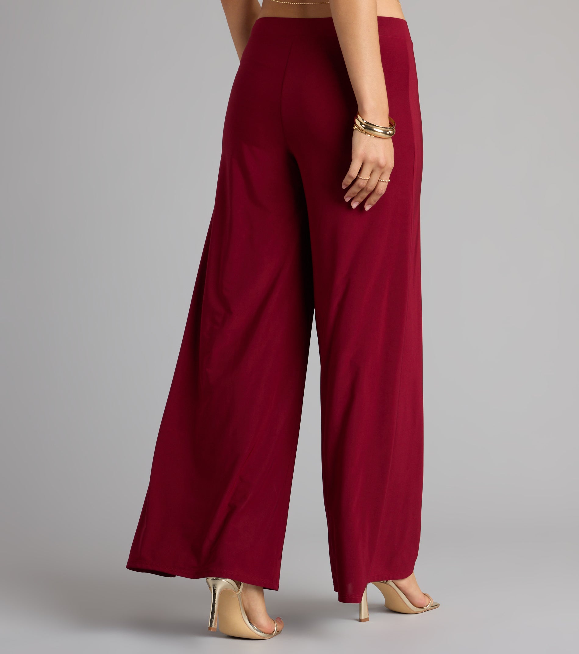Luxe Girl Agenda Wide Leg Knit Pants