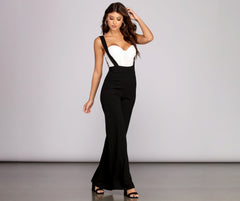 Keep Me In Suspenders Pants