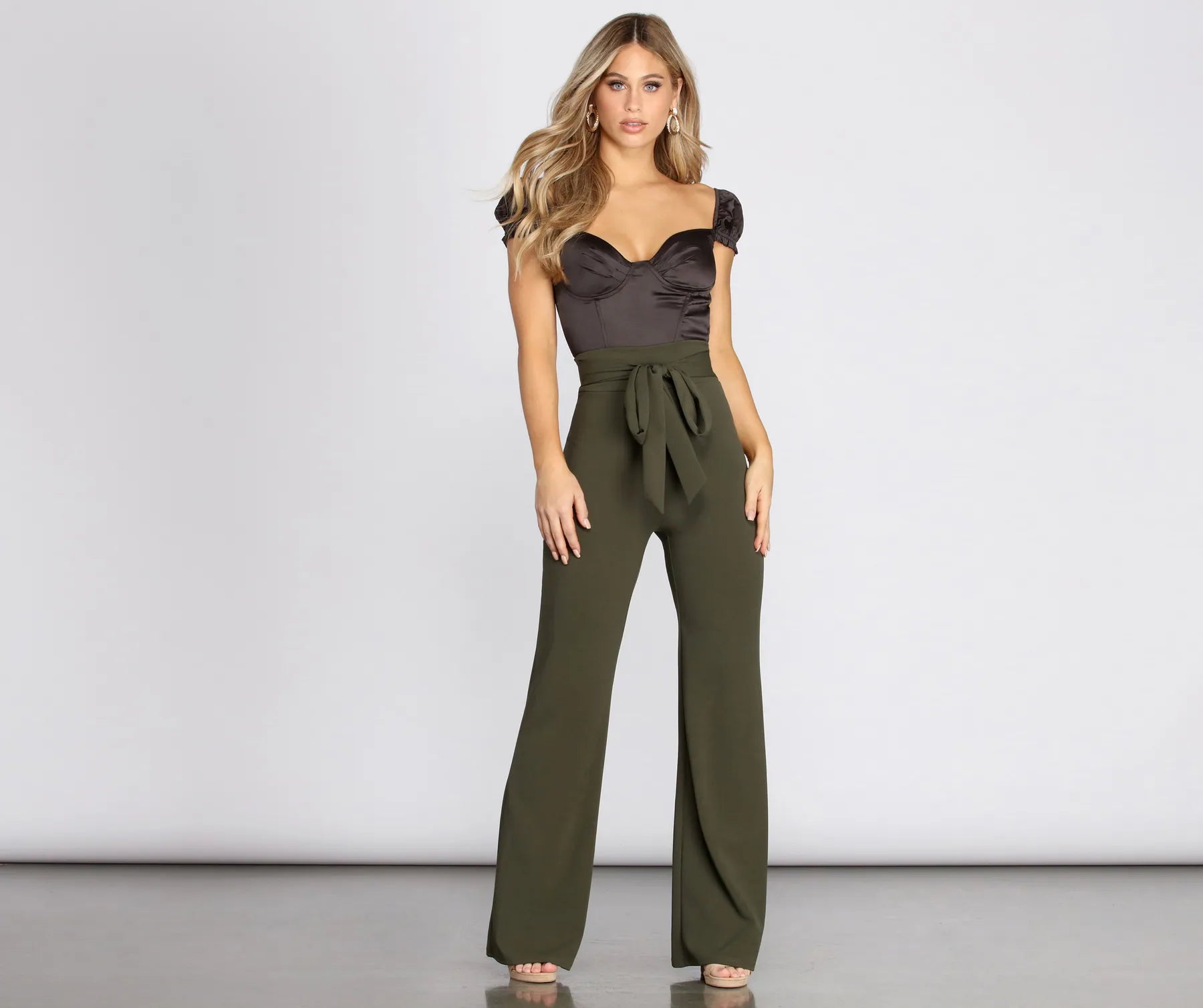 Sealed With Style Tie-Waist Pants