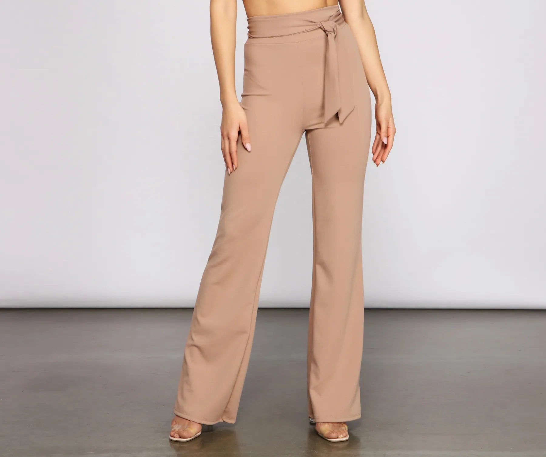 Sealed With Style Tie-Waist Pants