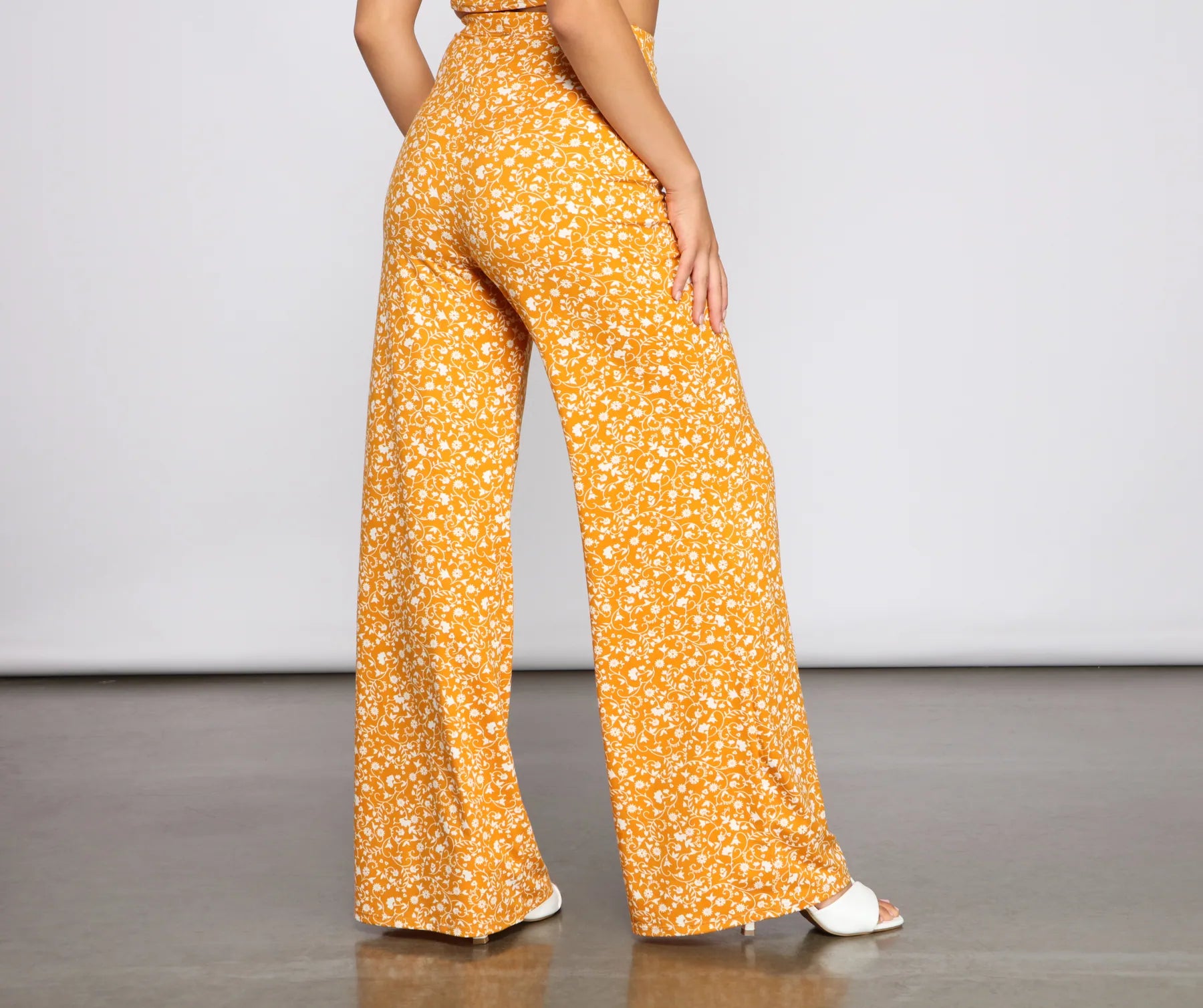 Floral Sensation High Waist Pants