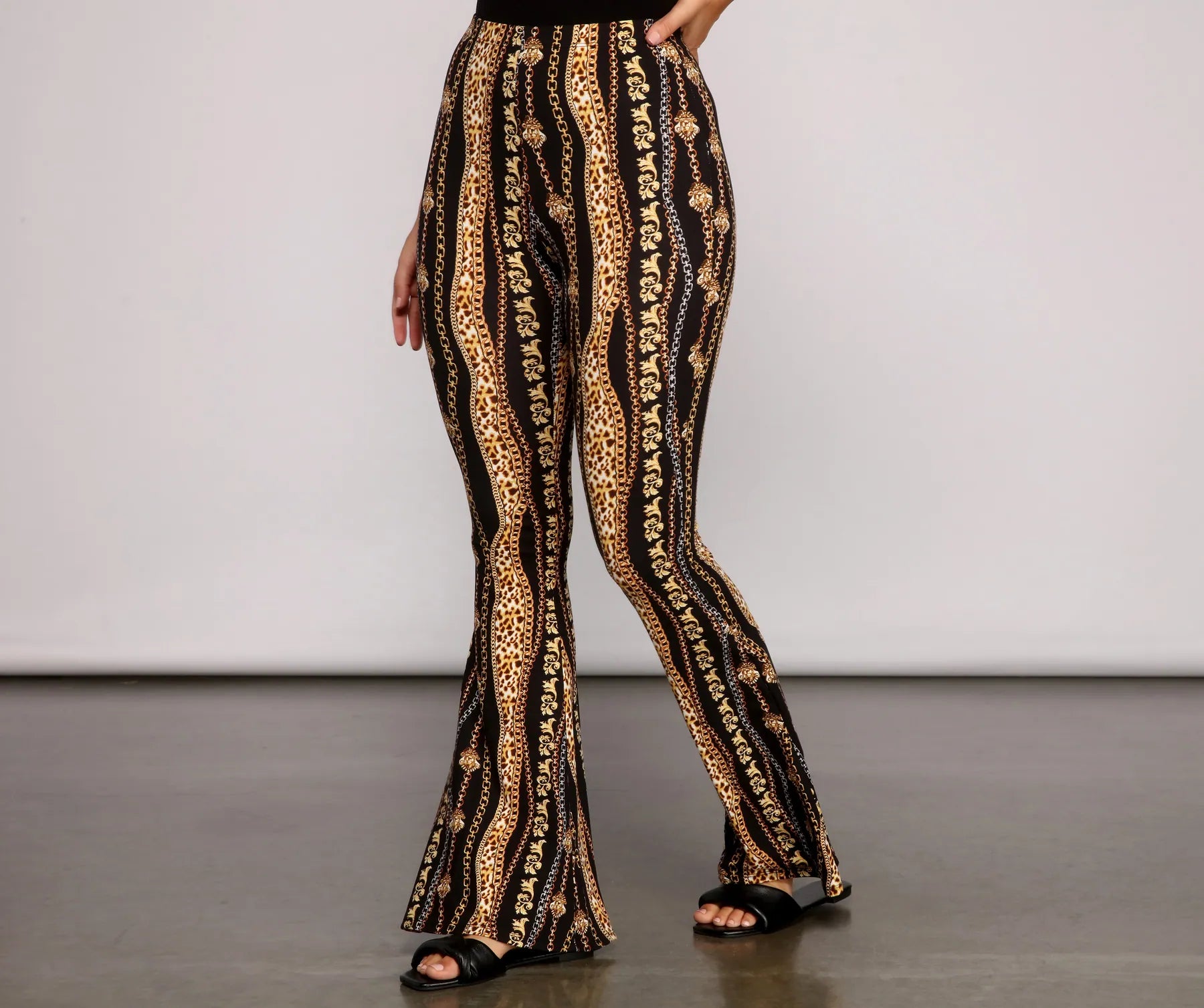 Dreamy Boho-Chic Flare Pants