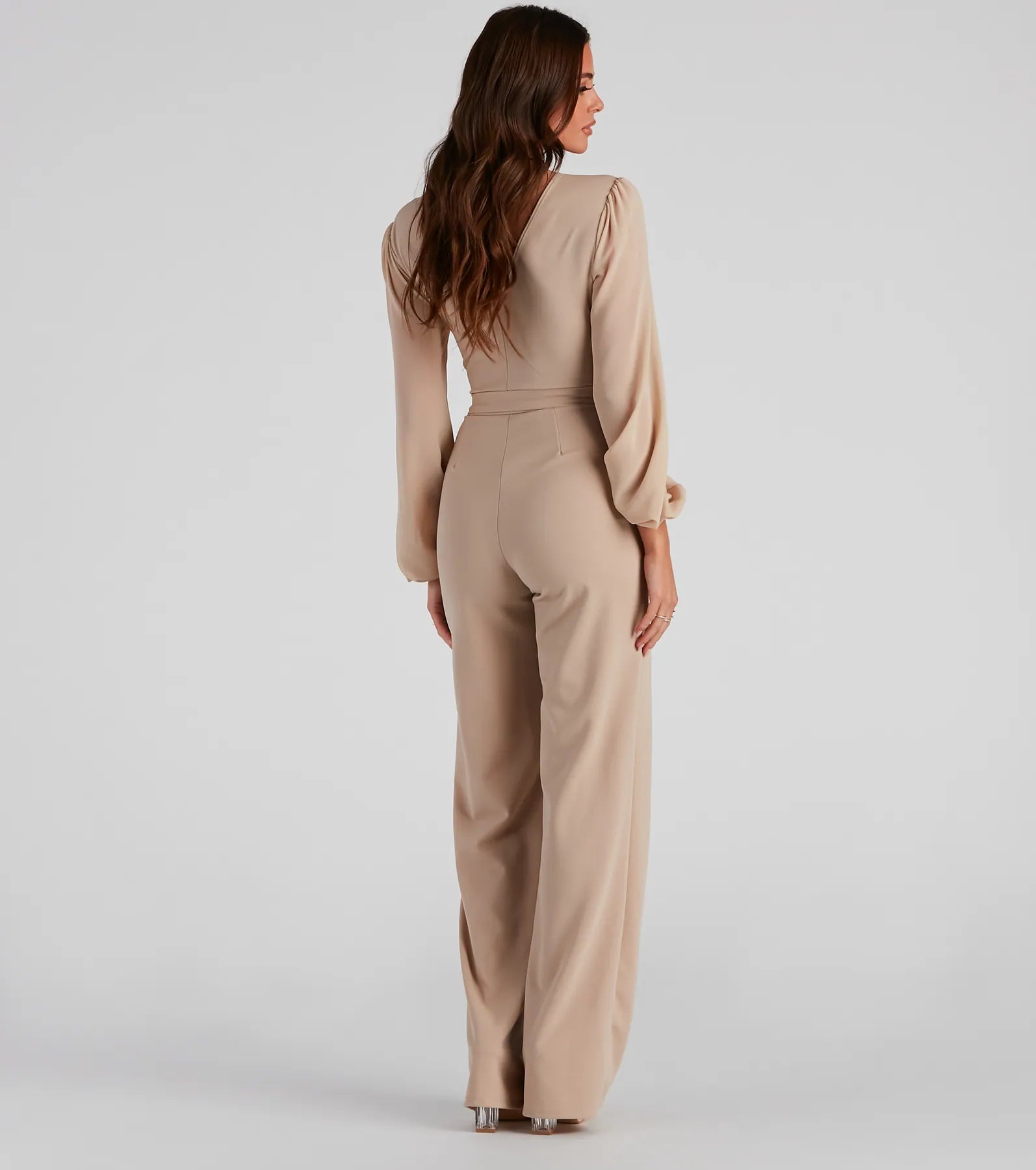 Perfectly Posh Tie-Waist Jumpsuit