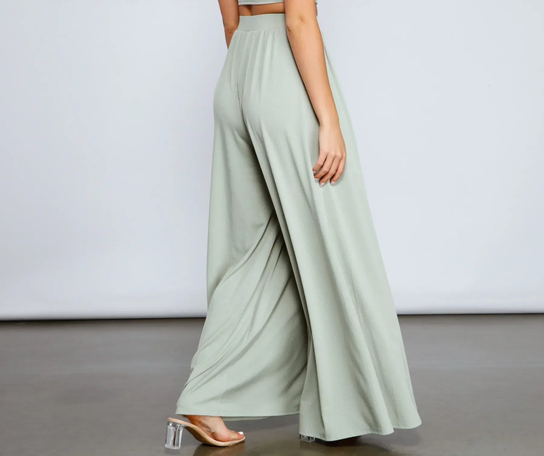 Make It Bold High Waist Palazzo Pants