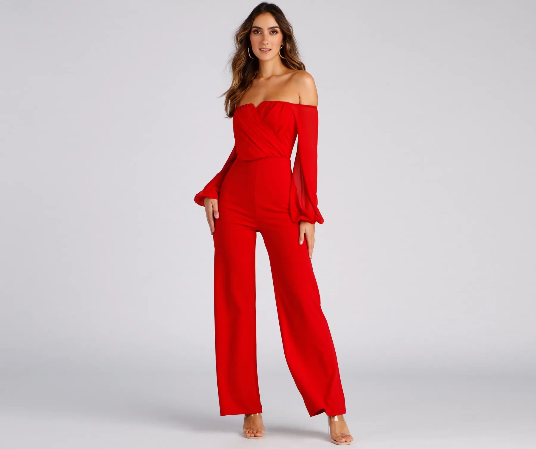 Mesmerizing Off-The-Shoulder Jumpsuit
