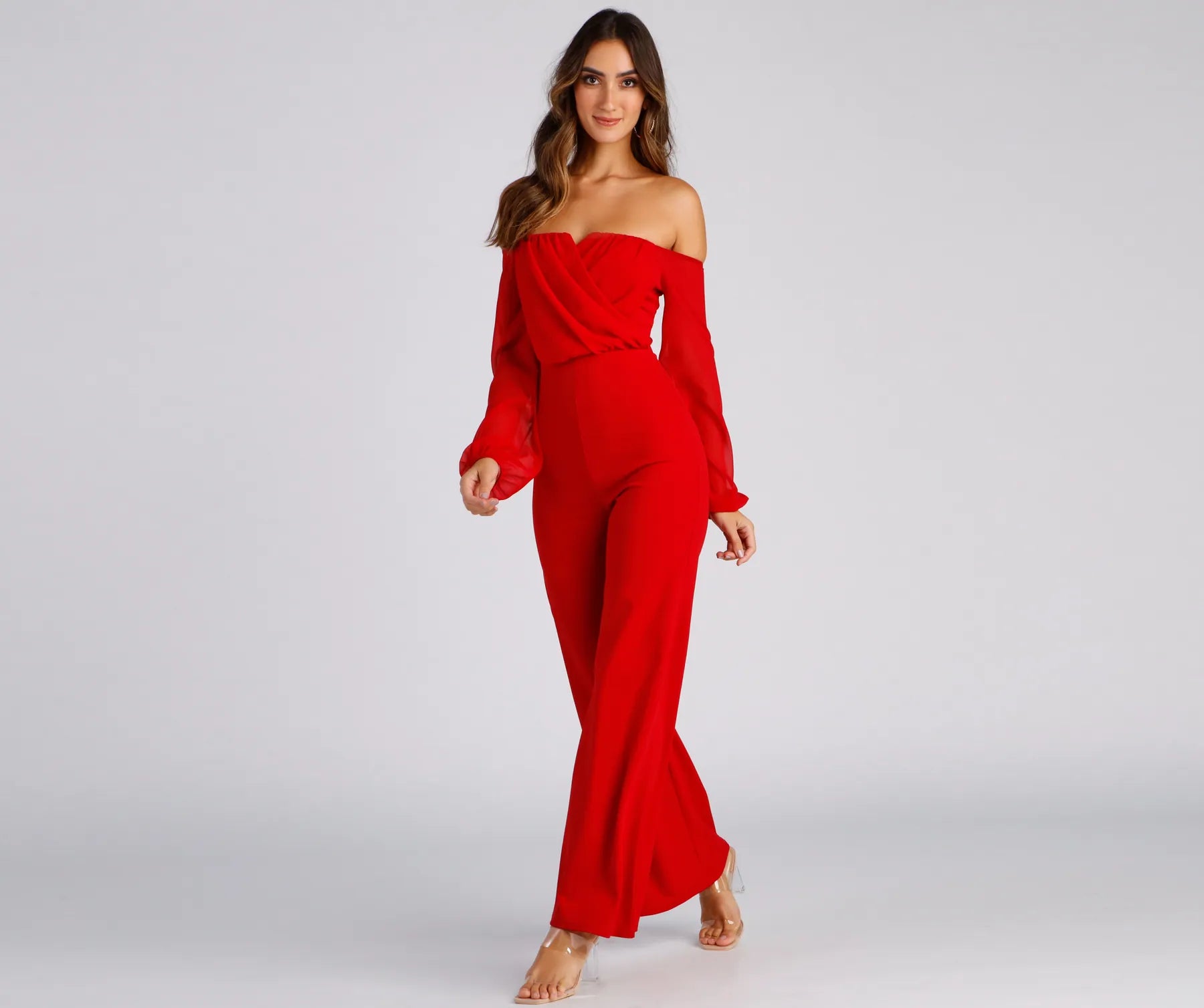 Mesmerizing Off-The-Shoulder Jumpsuit