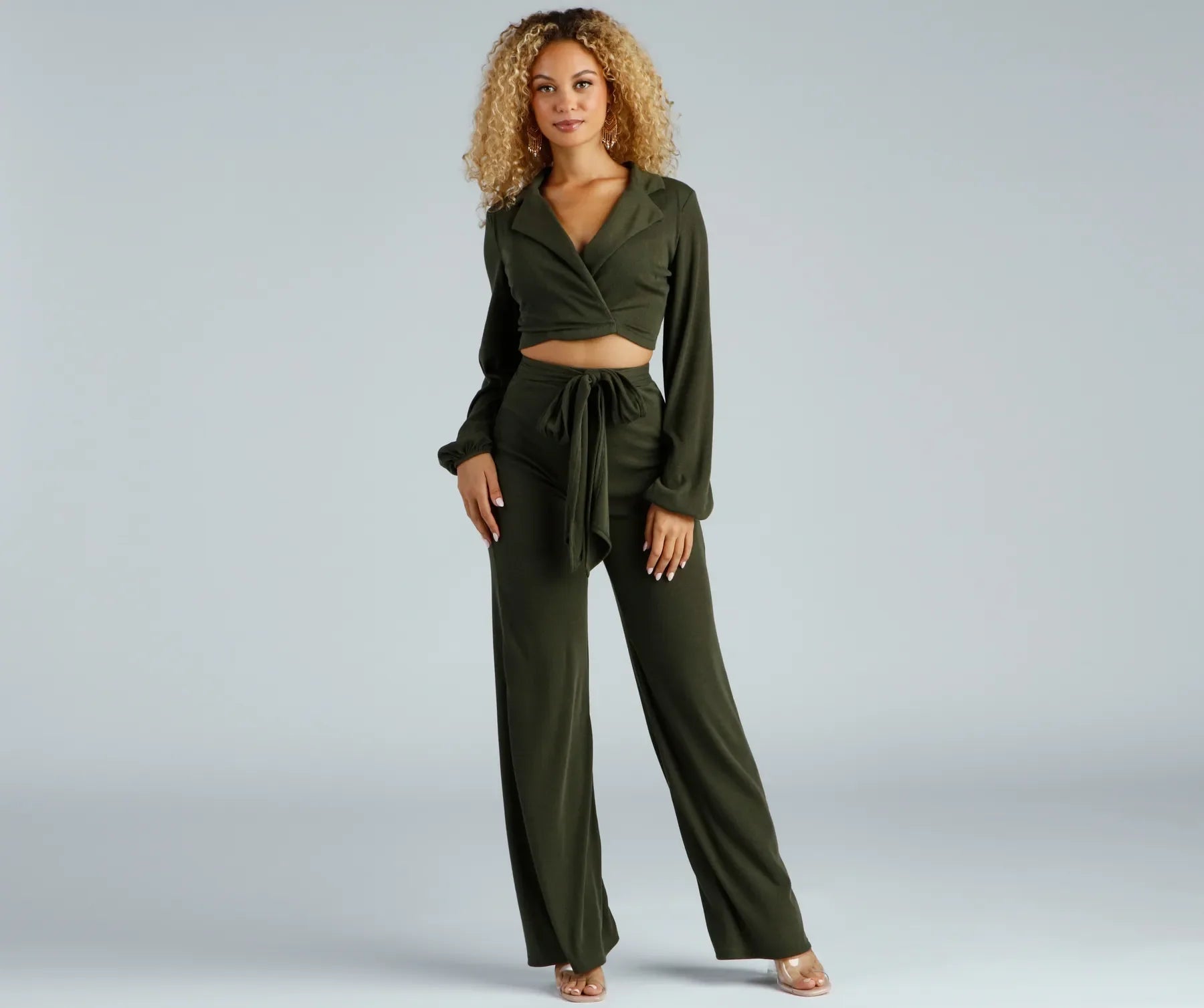 Tied Together Wide Leg Pants