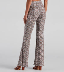 Weekend In The Desert Flare Pants