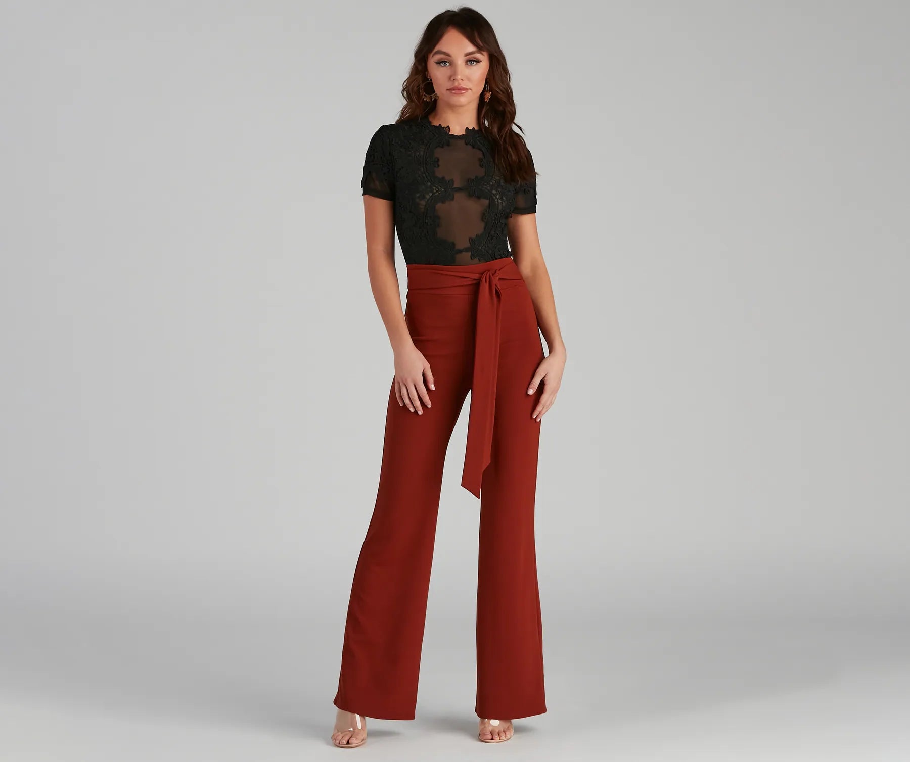 Sealed With Style Tie-Waist Pants