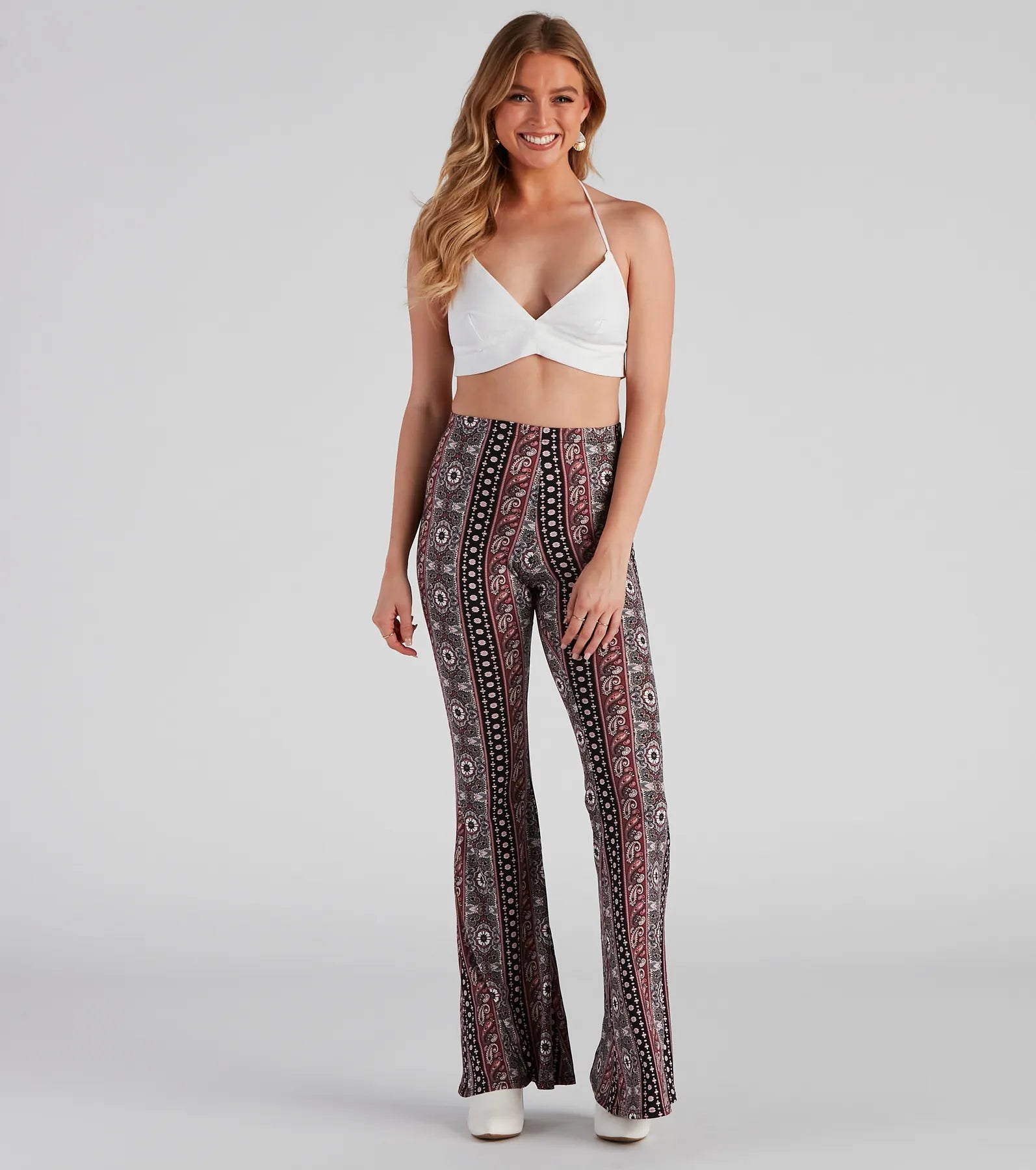 Chill Factor Paisley Boho Pants