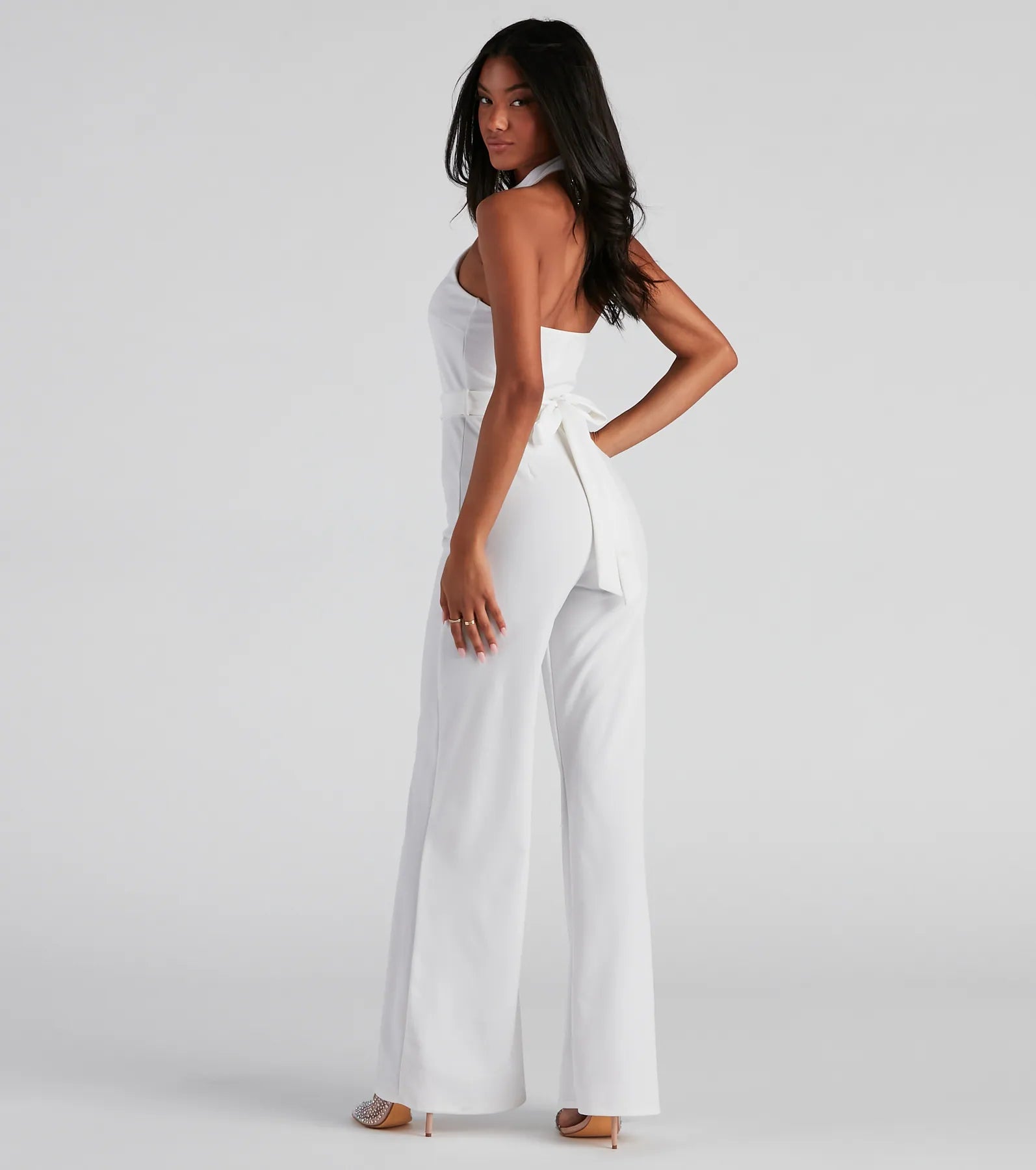 Key To Style Flared Jumpsuit