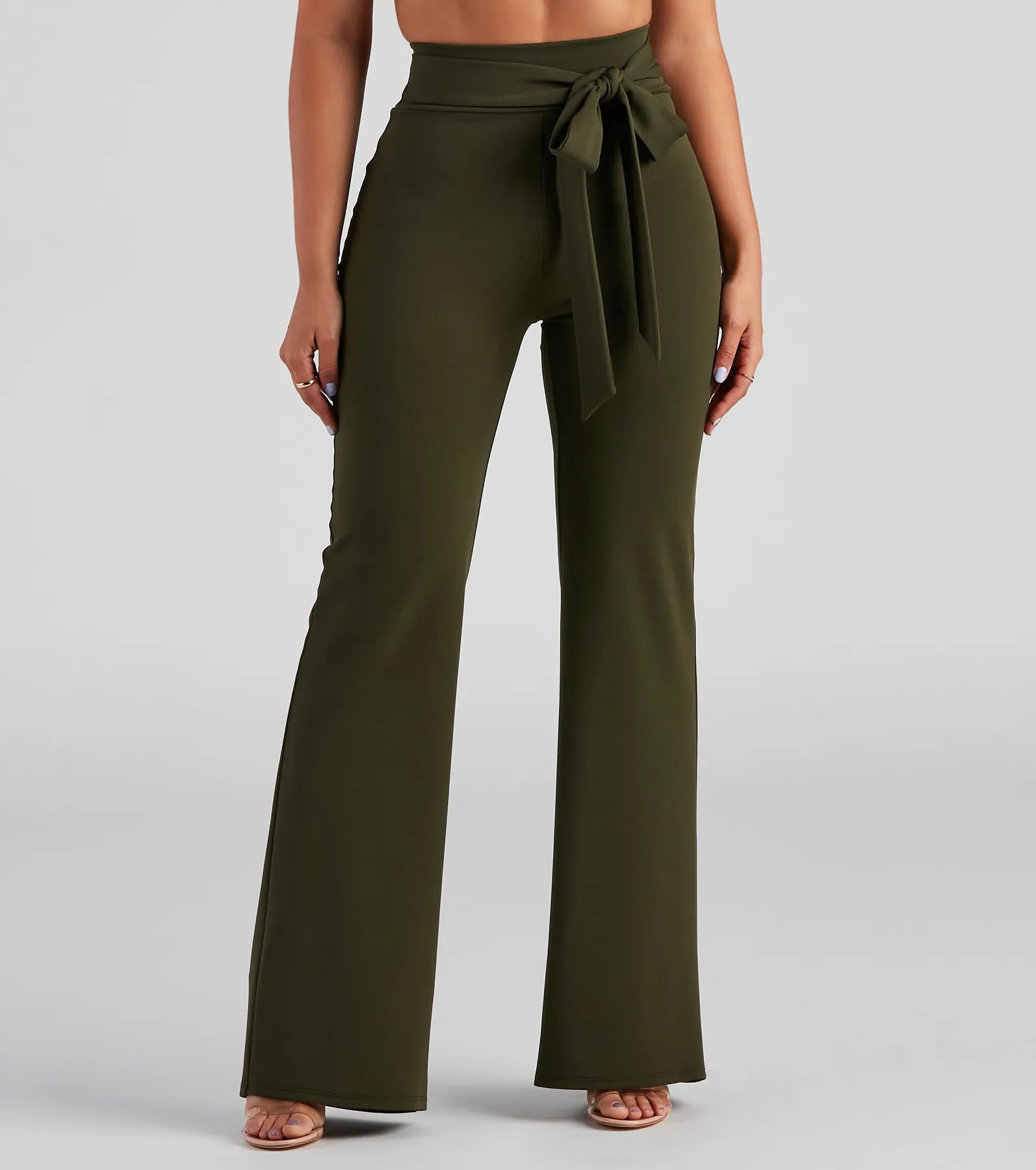 Sealed With Style Tie-Waist Pants