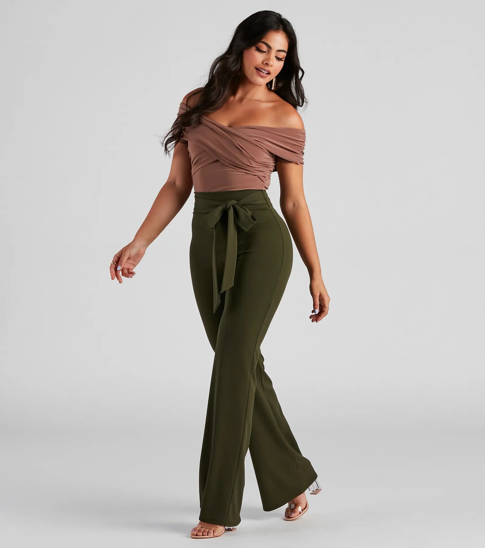 Sealed With Style Tie-Waist Pants