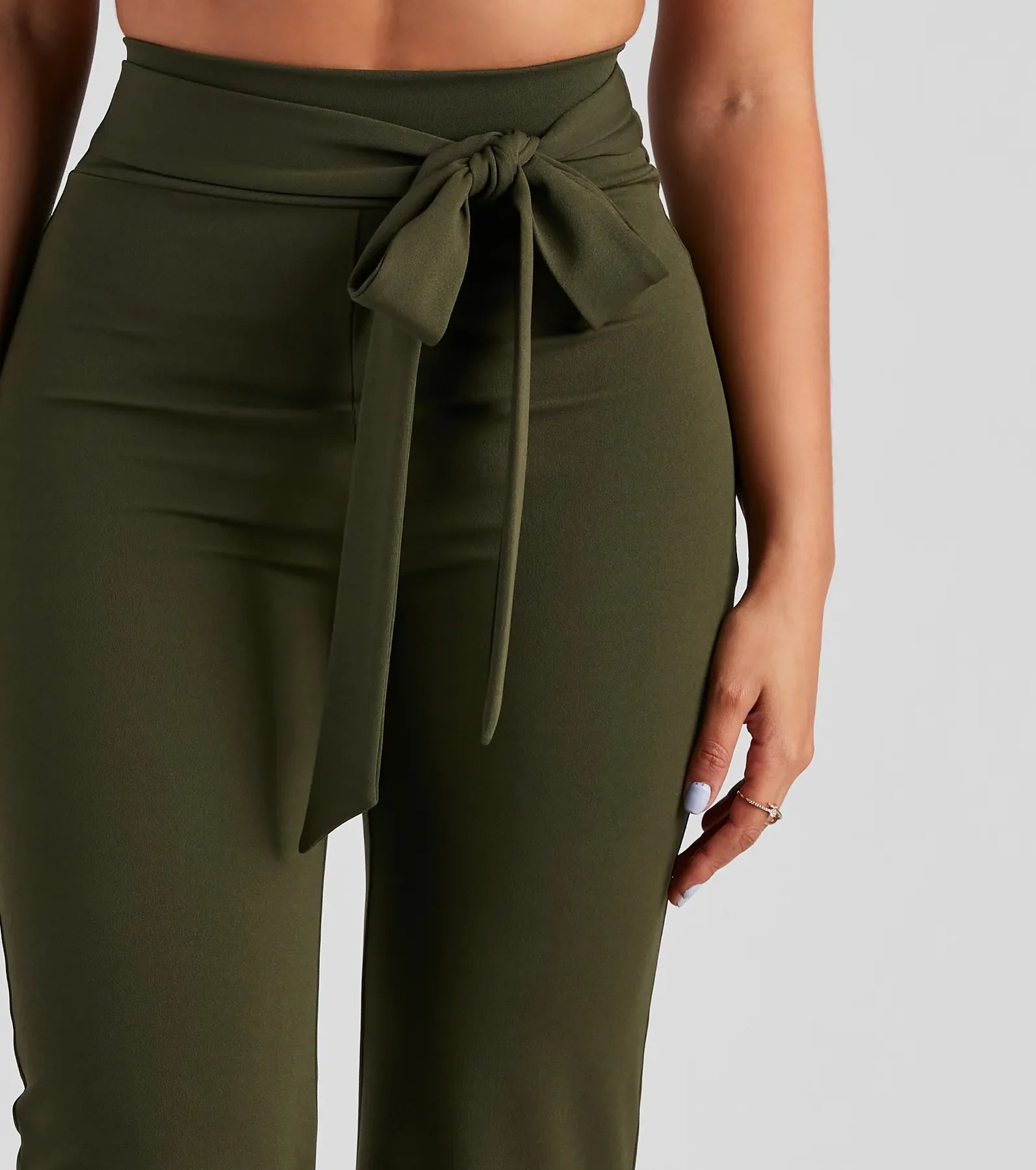 Sealed With Style Tie-Waist Pants