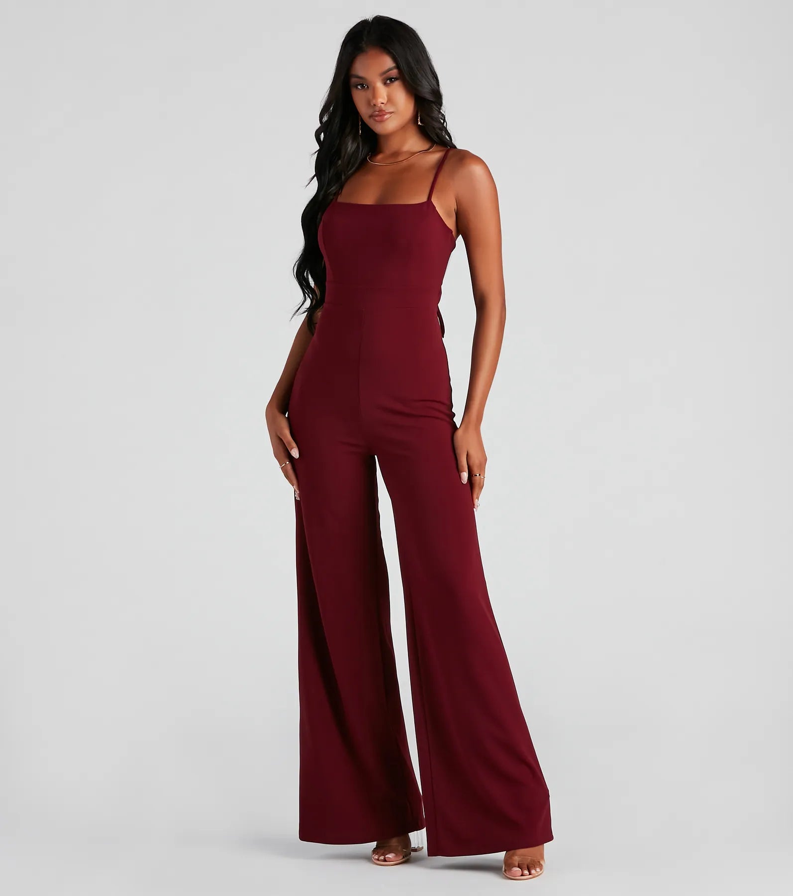 Sleek And Stylish Crepe Jumpsuit