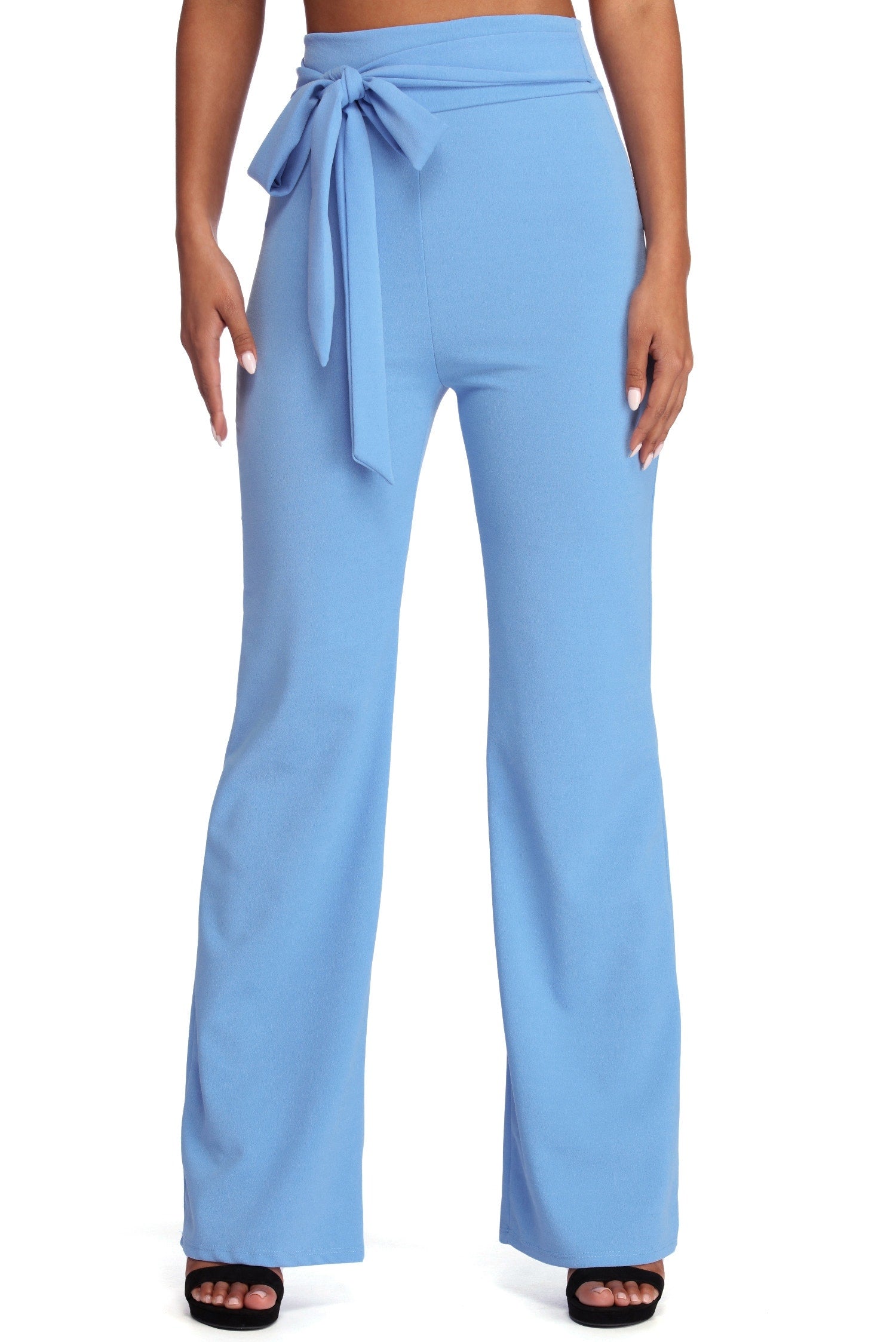 Sealed With Style Tie-Waist Pants