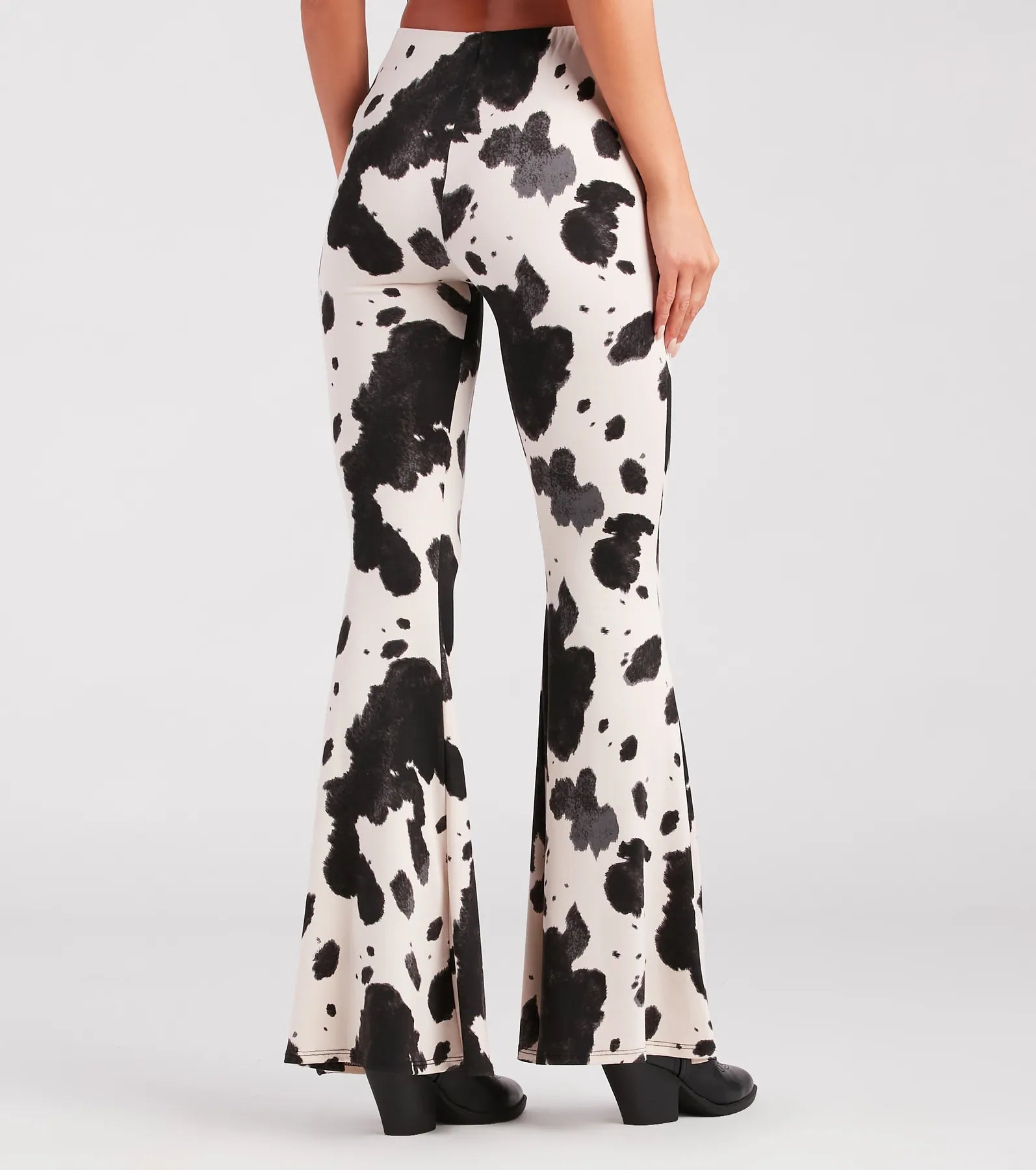 Cowgirl Cutie Printed Flare Pants