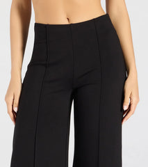 Dare To Flare High-Rise Ponte Pants