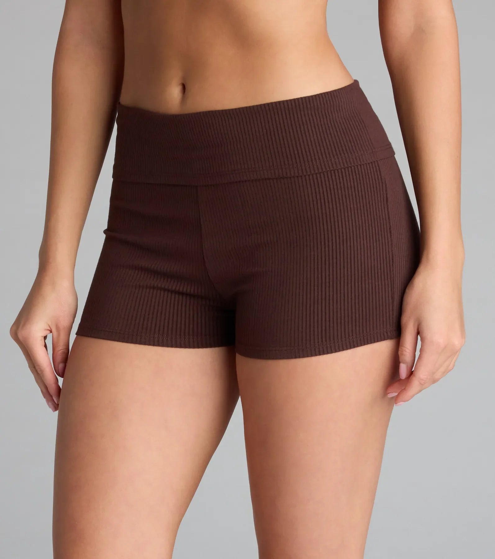 Chill Girlie Foldover Hot Shorts