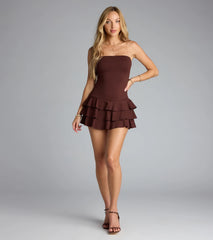 Ruffle Up And Go Tube Romper