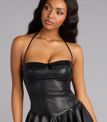 Wild Streak Halter Romper