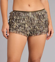 Hide And Chic Ruffle Shorts