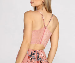 Plant One On Floral Romper