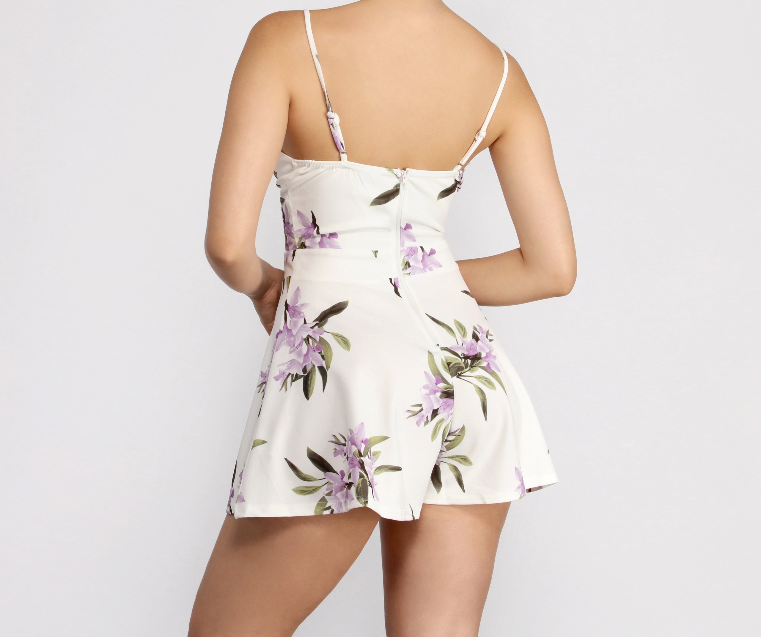 Summer Fling Floral Romper