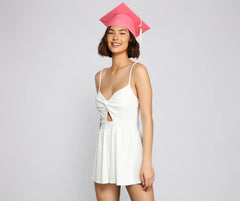 All Eyes On You Sleeveless Romper