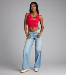 Currently Trending Low-Rise Denim Jeans