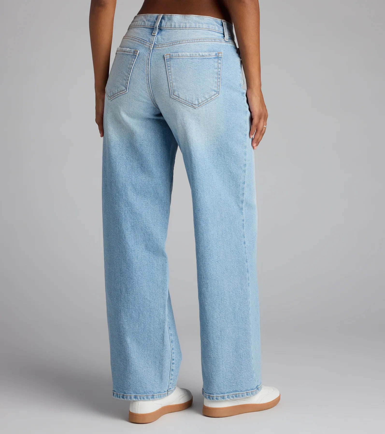 Currently Trending Low-Rise Denim Jeans