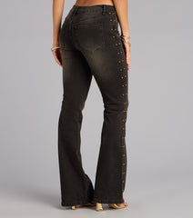Too Cool Studded Denim Jeans