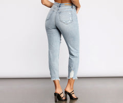 Too Fine to be Distressed Jeans