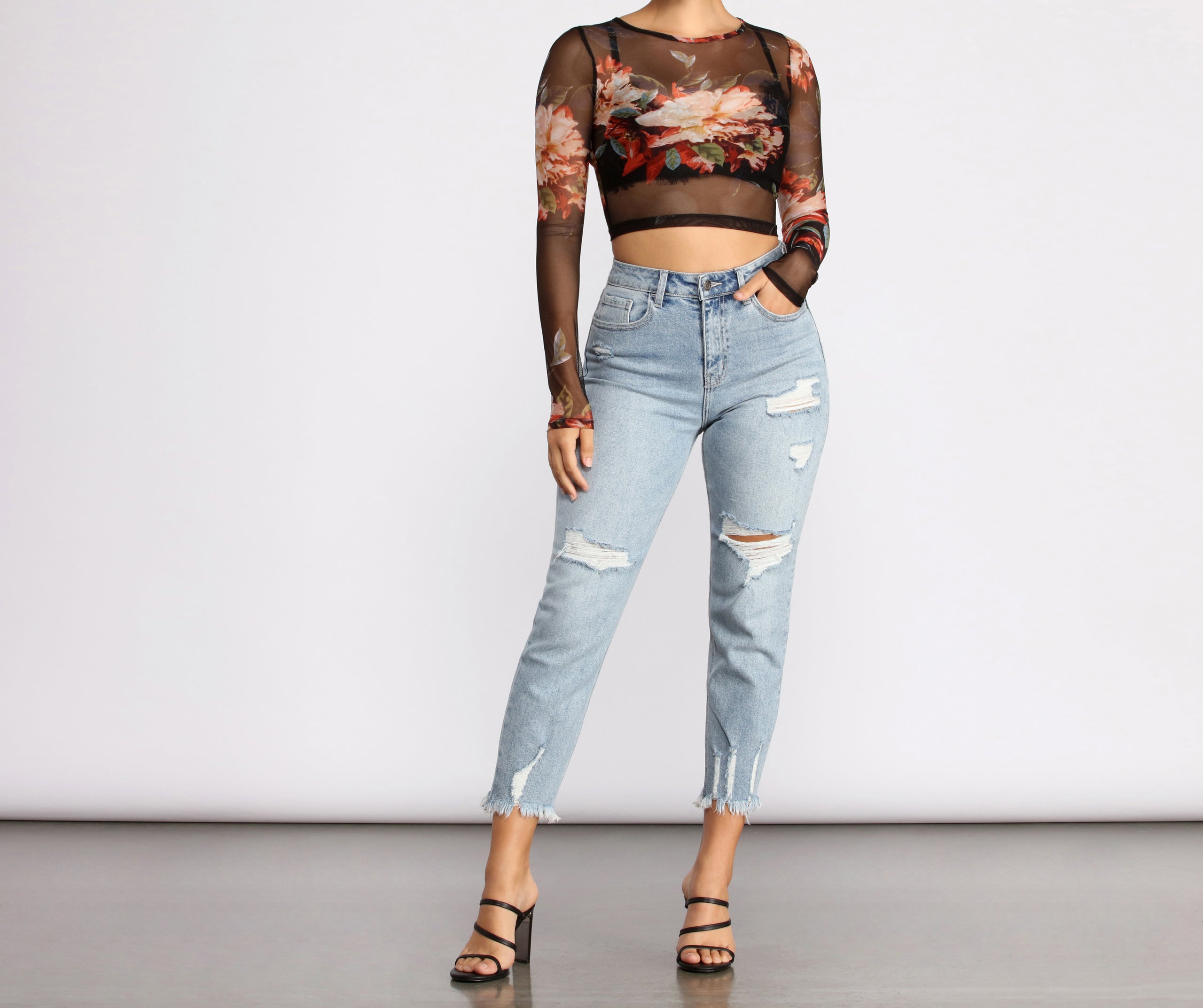 Too Fine to be Distressed Jeans