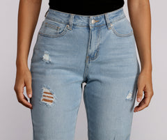 Casual Vibes High Waist Jeans