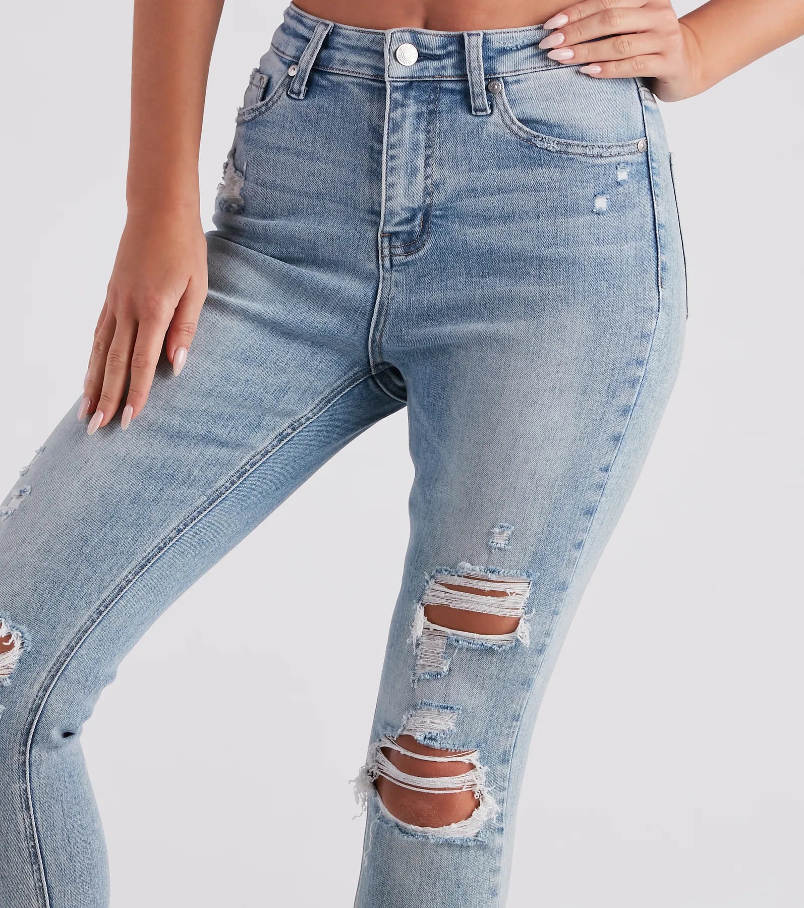 Taylor High-Rise Skinny Jeans By Windsor Denim