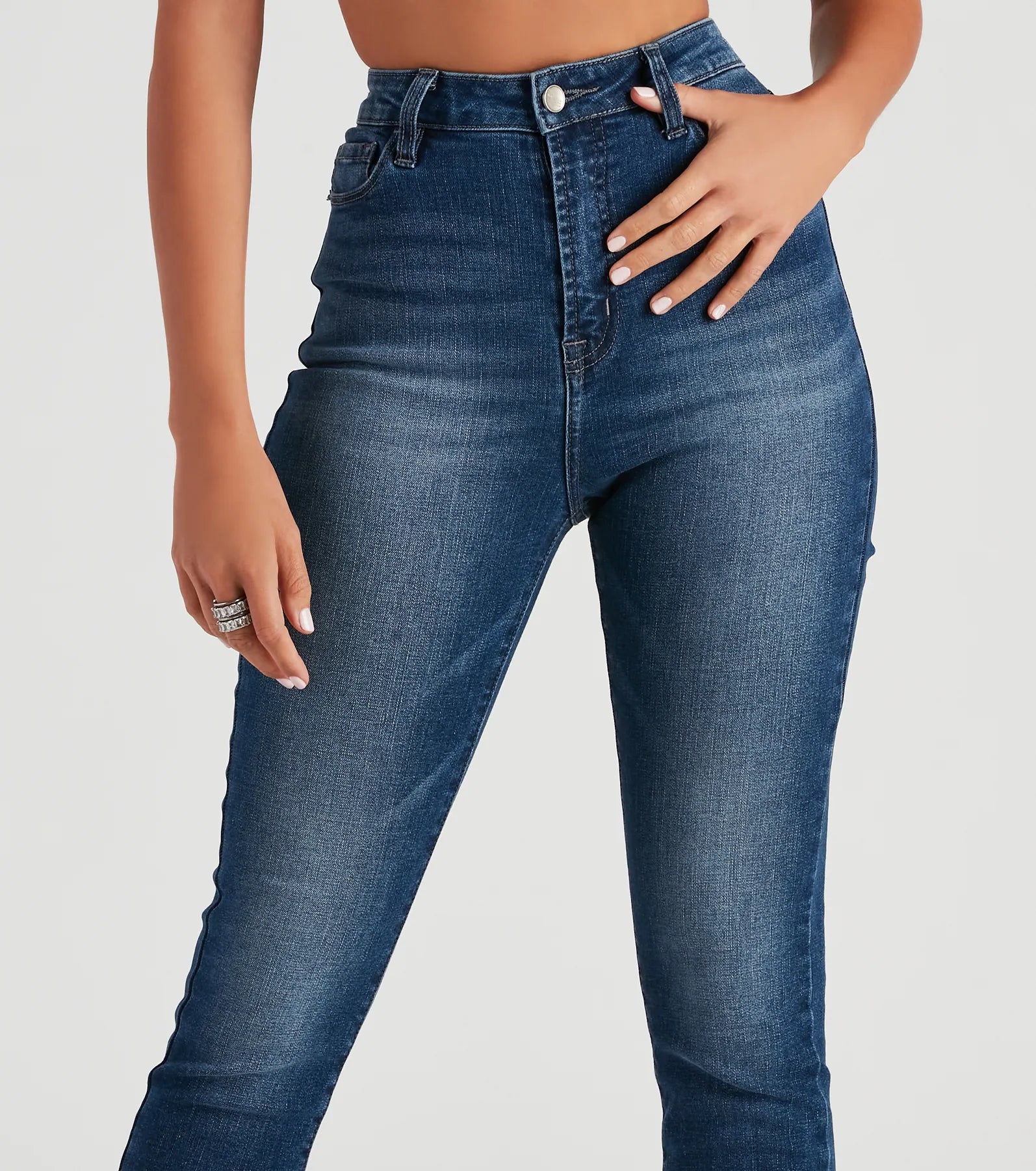 Harper Mid-Rise Skinny Jeans By Windsor Denim